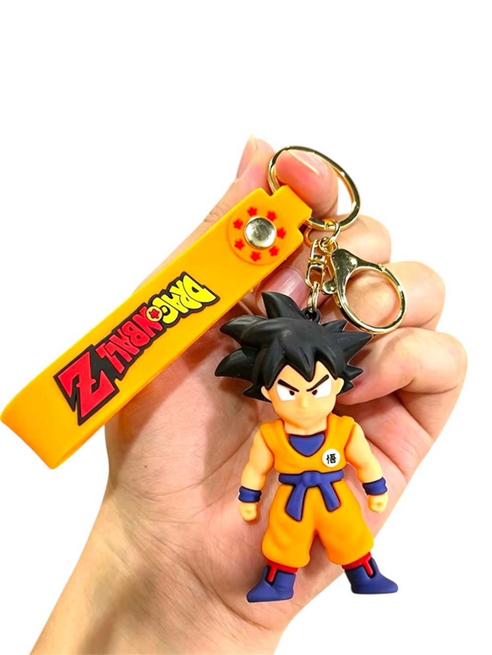 Dragon Ball Z Goku Orange Keychain with Strap - Kids Toy